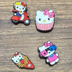 Hello Kitty Croc shoe charm Set